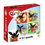 Bing Fun 4 in 1 Puzzle