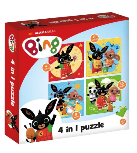 Bing Fun 4 in 1 Puzzle