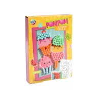 Schmetterling Colorful Eiscreme Pom Pom Kreativset