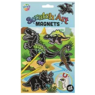 Dinosaurier Rawr Scratch-Kunstset mit Magnet