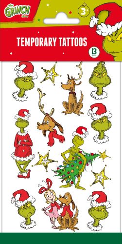 Der Grinch Dr Seuss Tätowierungsset, 13-teilig