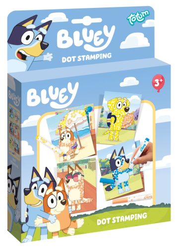 Bluey Rest Punktstempel Kreativset