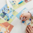 Bluey Rest Punktstempel Kreativset