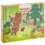 Tiere Forest magnetisches Set mit 65 Teilen