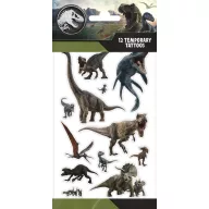 Jurassic World Wild Set mit 12 Tattoos
