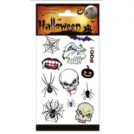 Halloween Skulls Tattoo 12 Stück