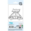Weihnachten Tree Glitzeraufkleber