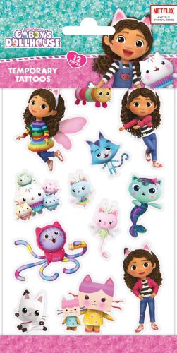 Gabby's Dollhouse Cats Tattoo 12er Set