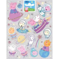 Peppa Wutz Space Aufkleber