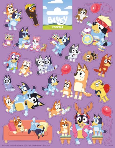 Bluey Play Sticker-Set