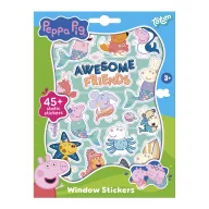 Peppa Wutz Awesome Friends Fenstertattoo-Set