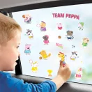 Peppa Wutz Awesome Friends Fenstertattoo-Set
