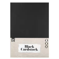 Farbe Craft Schwarzes Kartonpapier A4