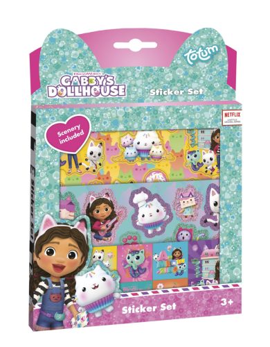 Gabby's Dollhouse Cats Aufkleberset