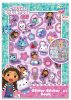 Gabby's Dollhouse Cats Glitzerstickerbuch