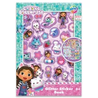 Gabby's Dollhouse Cats Glitzeraufkleberalbum 8 Seiten