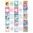 Gabby's Dollhouse Sprinkle Party Puzzle Aufkleber und Malset