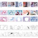 Disney Eiskönigin Destiny Puzzle-Sticker- und Malset