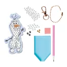 Disney Eiskönigin Olaf Schlüsselanhänger-Bastelset mit Diamantmalerei