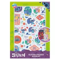   Disney Lilo und Stitch Extrovert glitzerndes Stickeralbum mit 8 Bögen