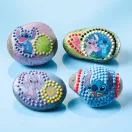 Disney Lilo und Stitch Angel Steindekorationsset mit Aufklebern