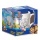 Paw Patrol Team bemalbare Porzellantasse 235 ml im Geschenkkarton