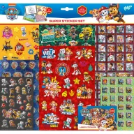 Paw Patrol Rescue Repeat Super Aufkleber Set mit Spiel