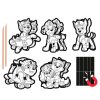 Paw Patrol Team Scratch-Kratzbilder-Set mit Magnet