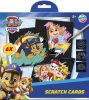 Paw Patrol Team scratch Bildkratzer Set
