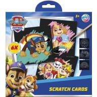 Paw Patrol Team scratch Bildkratzer Set