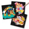 Paw Patrol Team scratch Bildkratzer Set