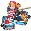 Paw Patrol Team scratch Gravur Aufkleber Set