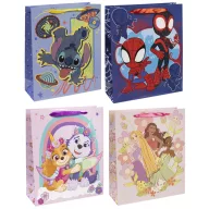 Disney Happy Papiertüte, Geschenkbeutel 32x27x10 cm