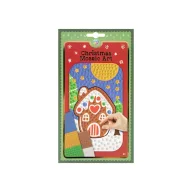 Weihnachten Gingerbread House Schaummosaik kreatives Set