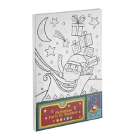 Weihnachten Sled i nummerierte Malset A4