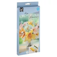 Farbe Spring Blumen-Krepppapier-Dekorationsset