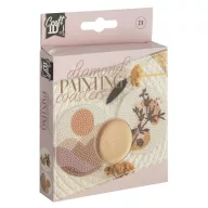 Farbe Craft 2-teiliges Diamant-Acrylglas-Untersetzer-Set