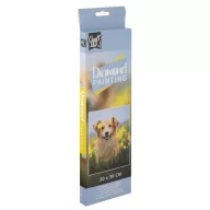Tiere Dog Diamantperlen-Puzzle 30x30 cm