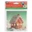 Weihnachten Tree&House 2-teiliges Kartenset mit Diamantmalerei und Umschlägen