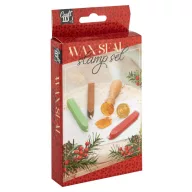 Farbe Rose Weihnachtliches Siegellack-Set