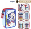 Disney Mickey  gefülltes Federmäppchen mit 3 Ebenen