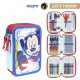 Disney Mickey  gefülltes Federmäppchen mit 3 Ebenen