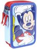 Disney Mickey  gefülltes Federmäppchen mit 3 Ebenen
