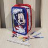 Disney Mickey  gefülltes Federmäppchen mit 3 Ebenen