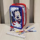 Disney Mickey  gefülltes Federmäppchen mit 3 Ebenen