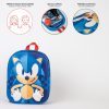 Sonic the Hedgehog 3D Rucksack, Tasche 31 cm