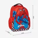 Spiderman Checked Schultasche, Tasche 42 cm