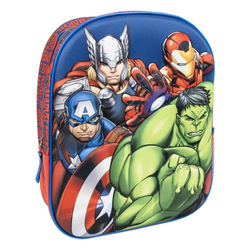 Avengers Hero Squad 3D Rucksack, Tasche 31 cm