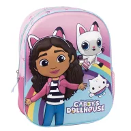 Gabby's Dollhouse Rainbow 3D Rucksack, Tasche 31 cm