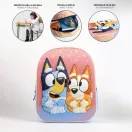 Bluey Stars 3D Rucksack, Tasche 31 cm